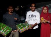 Media Online topikterkini.com Berikan Bantuan Kepada Korban Kebakaran di Jeneponto