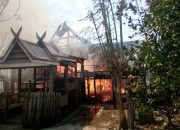 Puluhan Rumah Hangus Terbakar di Desa Borongtala Jeneponto