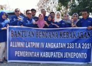 Alumni Latpim 4 Angkatan 333 Berikan Bantuan Kepada Korban Kebakaran