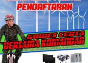 Momentum HUT TNI Ke 74, Kodim 1425 Jeneponto Gelar Gowes bersama Komandan