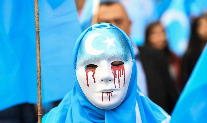 Muslim Indonesia lakukan aksi protes atas penindasan Cina terhadap Islam Uighur