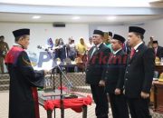 Tiga Pimpinan DPRD Luwu Timur Masa Jabatan 2019 – 2024 Resmi Dilantik