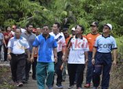 Bupati Sekadau, Rupinus Ikuti Olahraga Bersama di Taman Kehati