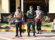Jelang Pelantikan Presiden dan Wakil Presiden, Polres Takalar Apel Gelar Pasukan