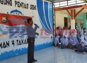 Cegah Terjadinya Kejahatan Remaja, Satbinmas Polres Takalar Laksanakan Penyuluhan di Sekolah