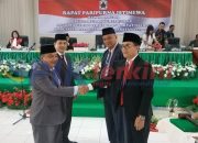 Kalau Zamil Zeb diarak Dengan Budaya Nias, Hisikia Harefa Diulosi Usai Pelantikan DPRD Nias Utara