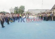 Polres Sekadau Gelar Apel Siaga Jelang Pelantikan Presiden & Wakil Presiden