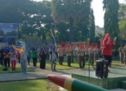 Demi Kesehatan, Anggota Kodim 1426/Takalar Senam Bersama Ibu Persit