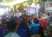 Pendukung Calon Kepala Desa Bulusuka Nomor Urut 01 Membludak