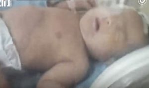 Seorang Kakek ditangkap setelah bayi ditemukan terkubur hidup-hidup