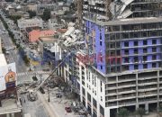 Satu tewas saat hotel yang sedang dibangun runtuh di New Orleans