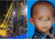 Petugas penyelamat India kesulitan menyelamatkan balita yang terjebak di sumur 26m