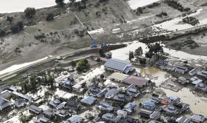 Jepang peringatkan akan lebih banyak hujan dan resiko tanah longsor di daerah yang dilanda topan