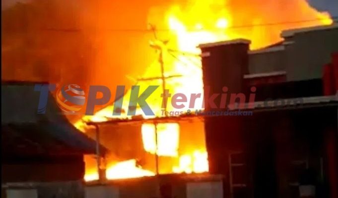 Kebakaran di Bone Tewaskan seorang Nenek dan Hanguskan 1 Unit Rumah