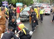 Beri Pelayanan Optimal, PSC 119 Takalar Gelar Simulasi Tanggap Darurat