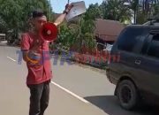Pemuda Desa Matompi Gelar Aksi Protes Pemasangan Spidometer Air Bersih