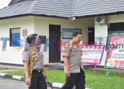 Polres Sekadau Sambut Kedatangan Kapolres Yang Baru