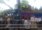 Tuntut Pilkades Ulang, Massa Kembali Geruduk PMD Jeneponto
