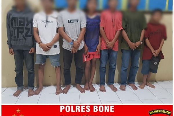 Curi Uang di Celengan TK, 7 Remaja Ditangkap Polisi