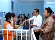 Presiden RI Jokowi Bersama Gubernur Lampung Arinal Meninjau RSUD-AM