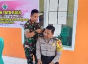 Sinergitas TNI-Polri, Babinsa dan Bhabinkamtibmas Laksanakan Pelatihan Tata Rias