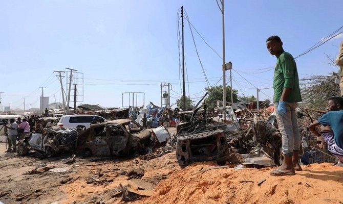 78 Pelajar Somalia tewas dalam serangan bom Mobil