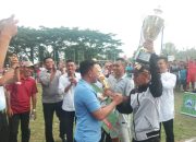 Menang Tipis 1-0, Bissappu Boyong Tropi Bergilir Bupati Cup II
