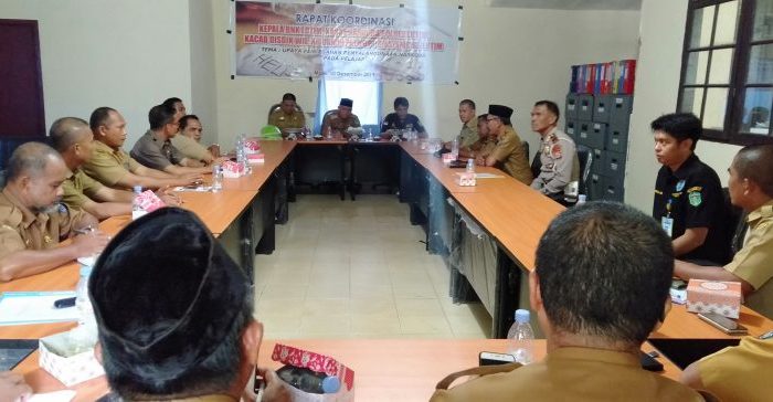 Libatkan BNK, dan Polres, Cabang Dinas Pendidikan Wilayah 12 Luwu Timur Gelar Rakor