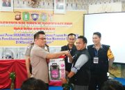 Polda Kalbar Gelar Pembinaan Awak Pos Kamling di Sekadau