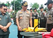 Polres Sekadau Apel Gelar Pasukan Operasi Lilin Kapuas 2019