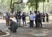 1 Hari pasca Reuni 212, Geranat Asap Meledak di taman dekat Istana Kepresidenan dan melukai 2 Tentara