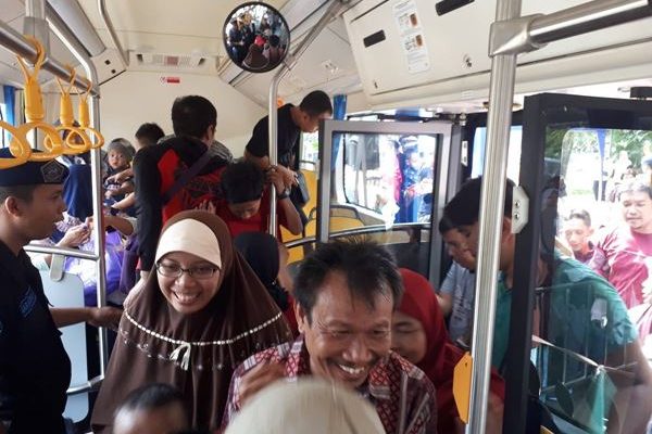 Pelecehan Seksual pada Transportasi Umum adalah urutan kedua terbanyak dari Pelecehan yang terjadi di Jalan