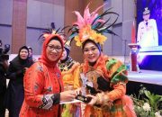 Hamsiah iksan bawa TP.PKK jeneponto Juara di Makassar