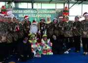 Ikatan Adhyaksa Dharmakarini Sulawesi Utara Mengadakan Acara Santa Claus