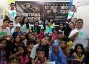 Berbagi kasih Seminggu, DPM Prisma Manado Berikan Bantuan Bagi Anak-Anak Pasar Bersehati