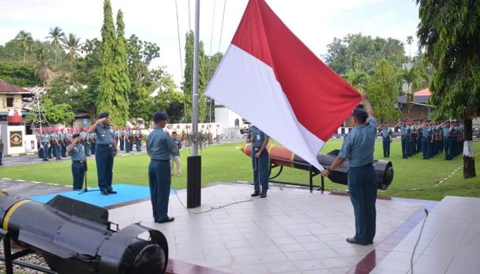 Lantamal VIII Laksanakan Upacara Peringatan Hari Bela Negara KE - 71 TAHUN 2019