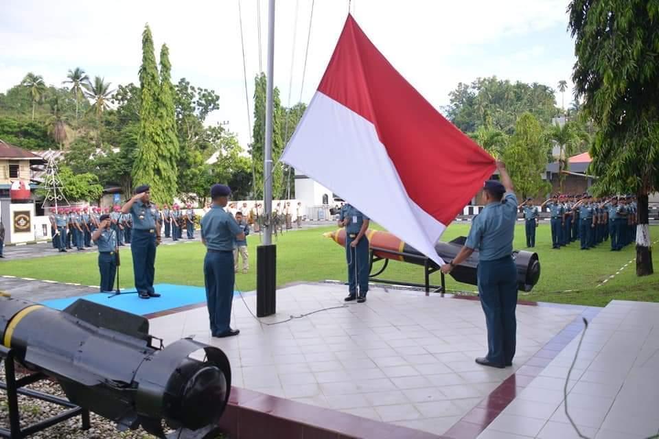 Lantamal VIII Laksanakan Upacara Peringatan Hari Bela Negara KE - 71 TAHUN 2019