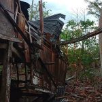 Angin Puting Beliung Menerjang 2 Desa dan Memporak -porandakan 6 Rumah Milik
