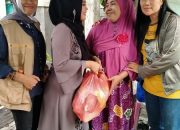 Peduli Kemanusiaan, Komunitas Sedjum Takalar Sambangi Korban Kebakaran di Kacci-kacci