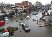 Banjir lumpuhkan ibukota Lebanon