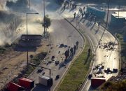 Polisi Yunani Tembaki Migran dengan gas air mata di Pulau Samos