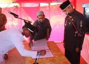 Lantik Kades Matano, Ini Harapan Bupati Luwu Timur