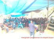 Hadiri Acara Pemakaman Warga Binaan di Desa Salu Bua, Wujud Babinsa Koramil Bastem Berbela Sungkawa