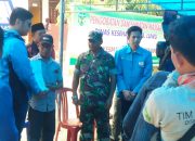 Babinsa Koramil Bastem Hadiri Penyerahan Tanah Hibah oleh Masyarakat kepada Ketua KNPI Sulsel