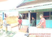 Babinsa Koramil Bastem Adakan Komsos dengan Warga Desa Bonglo Luwu