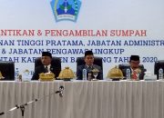 Bupati Bantaeng Lantik dan Mengambil Sumpah Ratusan Pejabat Esalon 2, 3 dan 4.
