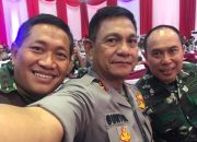 Hadiri Rapim TNI-Polri di Cilangkap, Kapolda Sulsel, Pangdam XIV Hasanuddin dan Pangkoops AU II Tampak Kompak