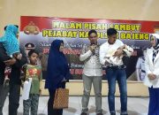 Pisah Sambut Kapolsek Bajeng, ARJUNA Seorang Balita jadi Tamu Istimewa untuk Iptu Hasan Fadhlyh