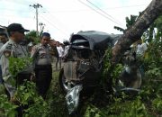 Diduga kaget dan hilang keseimbangan di Tikungan, Pelaut Asal Makassar Tewas Usai Nabrak Pohon di Bone