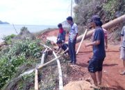 Diduga Kapal Tugboat Buana Expres 11, Hantam Pipa Air Bersih di Desa Boenaga Konut